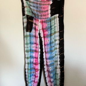 Tie dye pants